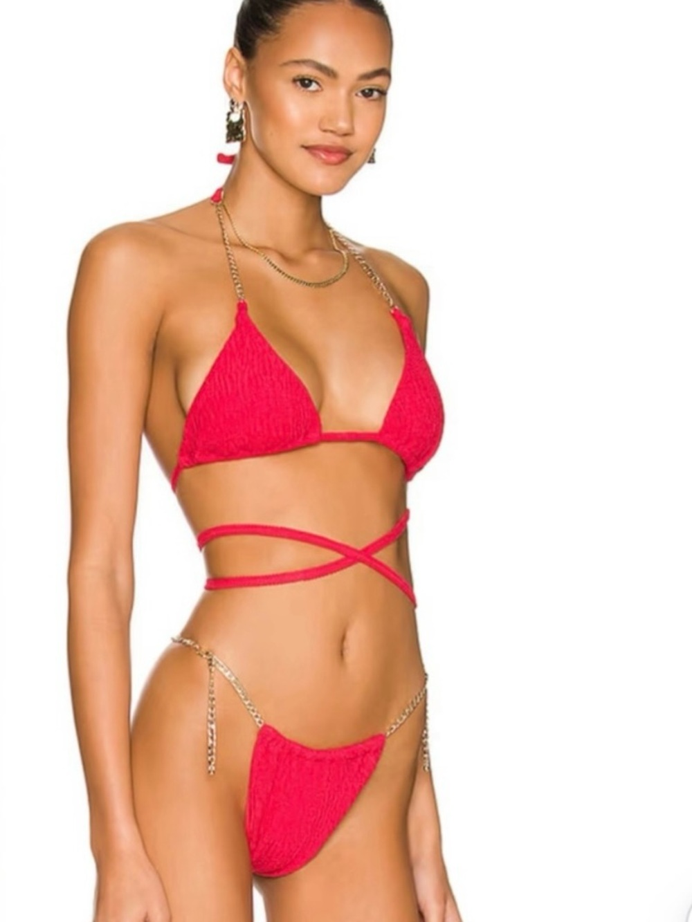 NWOT Beach Bunny Triangle Wrap Bikini - Women Swim